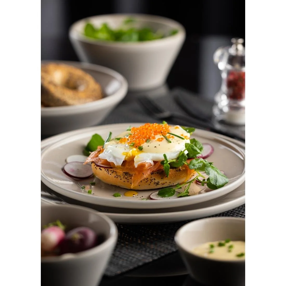 Utopia Core Bowls Stone 120mm (12 Pack) - Image 2