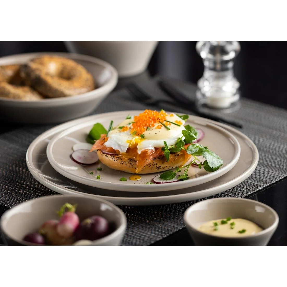 Utopia Core Bowls Stone 120mm (12 Pack) - Image 3