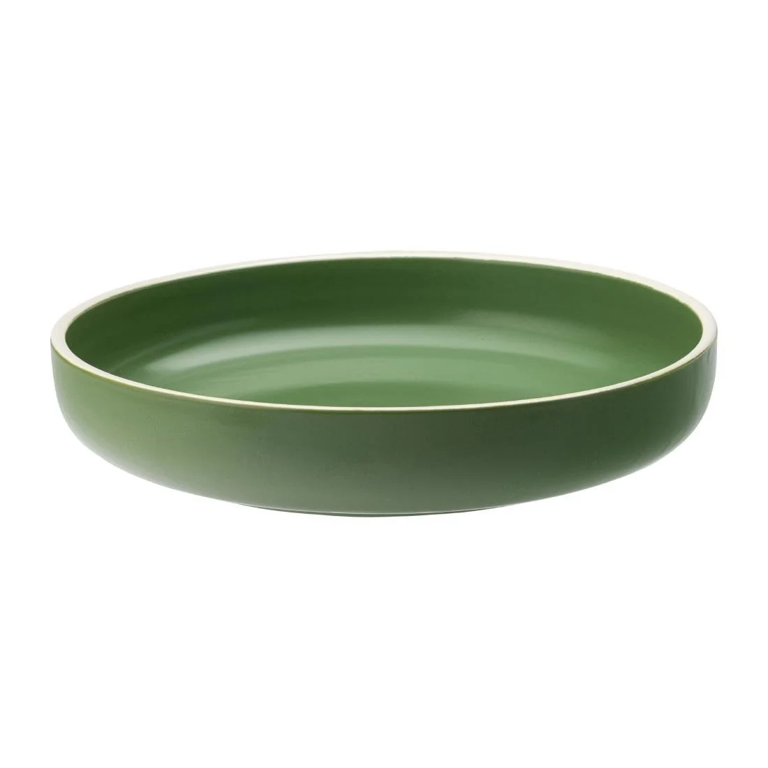 Utopia Forma Bowls Forest Green 240mm (6 Pack) - Image 1