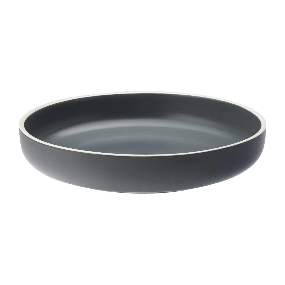 Utopia Forma Bowls Charcoal 240mm (6 Pack) - Image 1