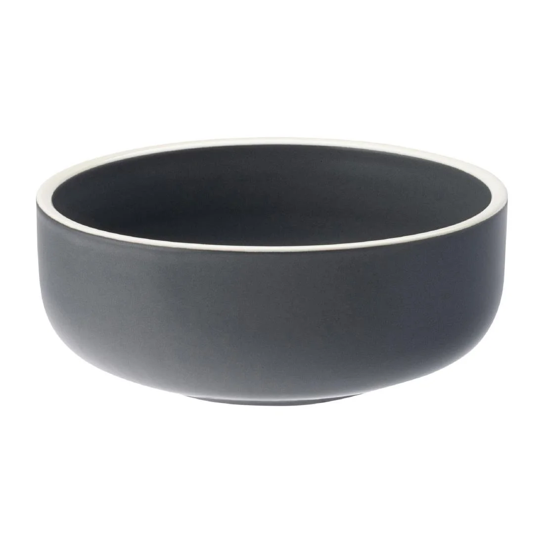 Utopia Forma Bowls Charcoal 145mm (6 Pack) - Image 1