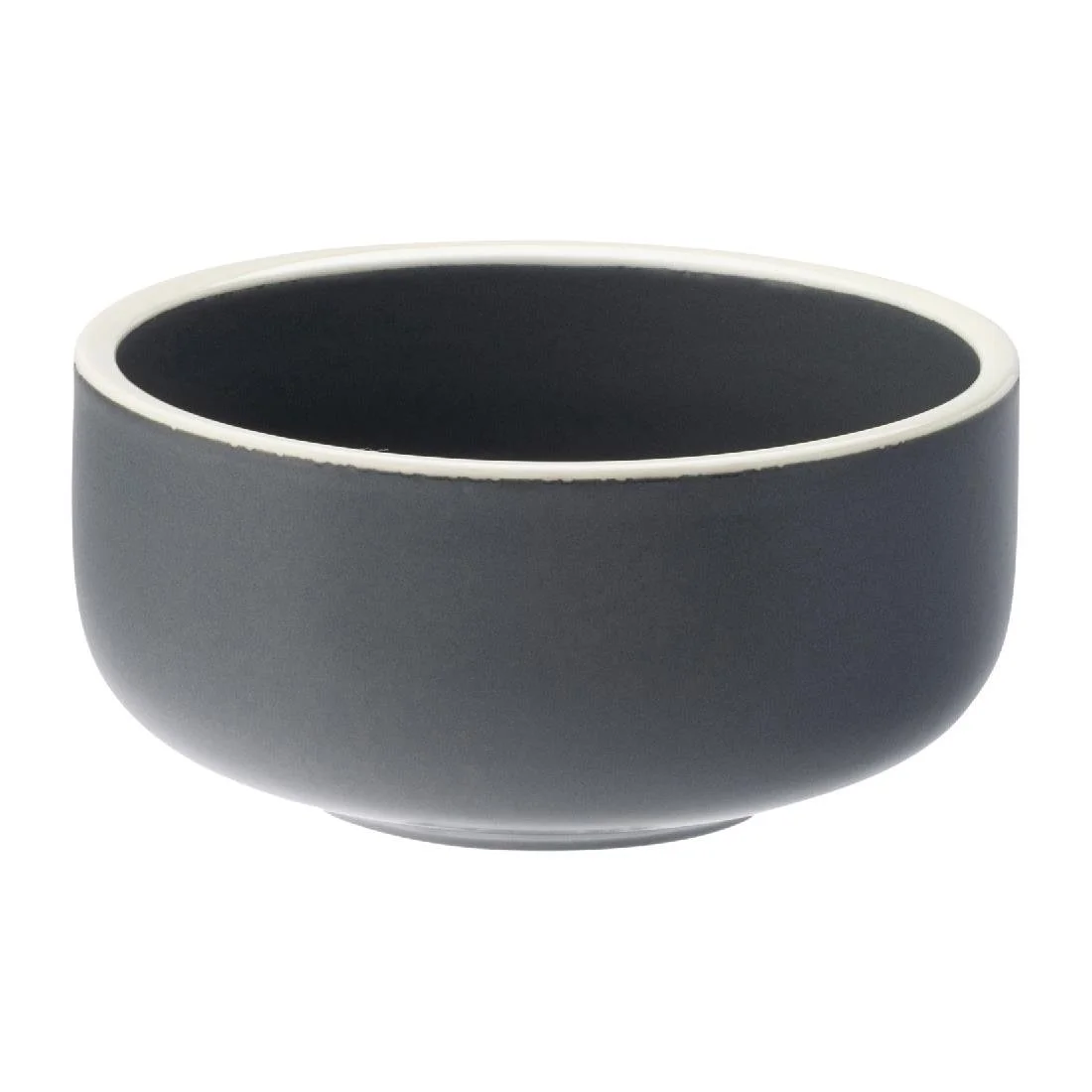 Utopia Forma Bowls Charcoal 120mm (12 Pack) - Image 1
