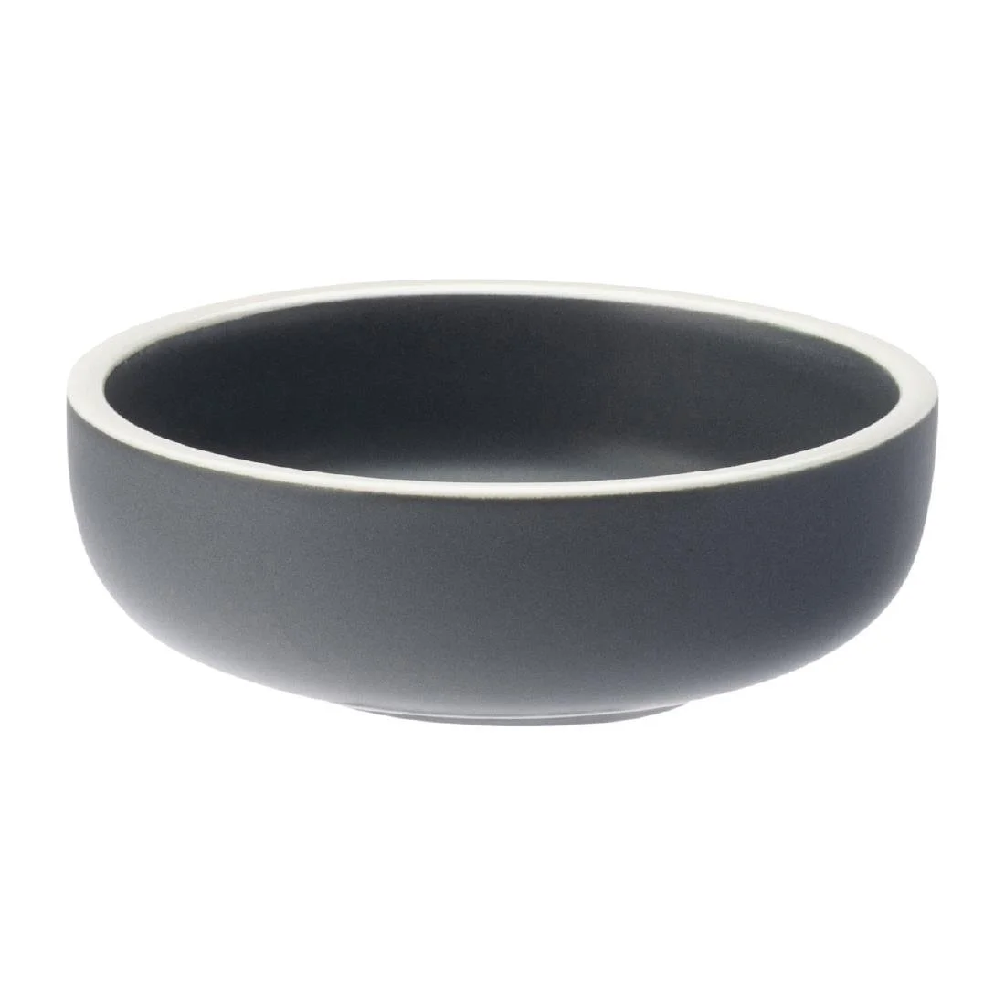 Utopia Forma Dipping Pots Charcoal 90mm (12 Pack) - Image 1