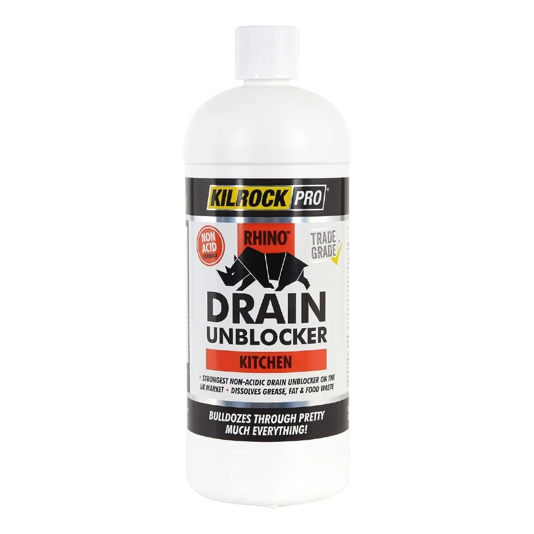 KilrockPRO Rhino Kitchen Drain Unblocker 1Ltr - Image 1