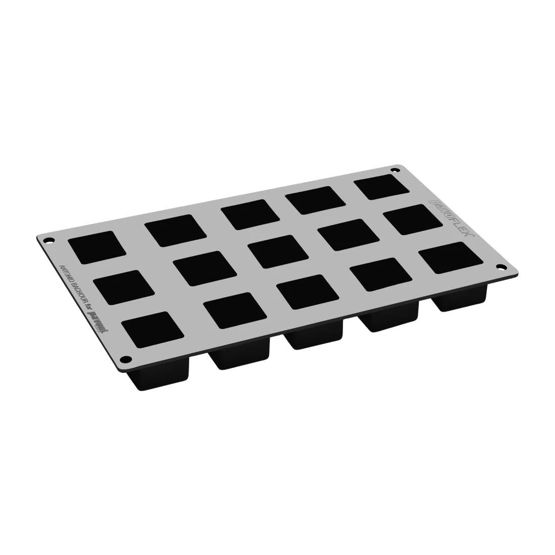 Pavoni Cube 40ml Time Bachour Mould 300x175mm - Image 1