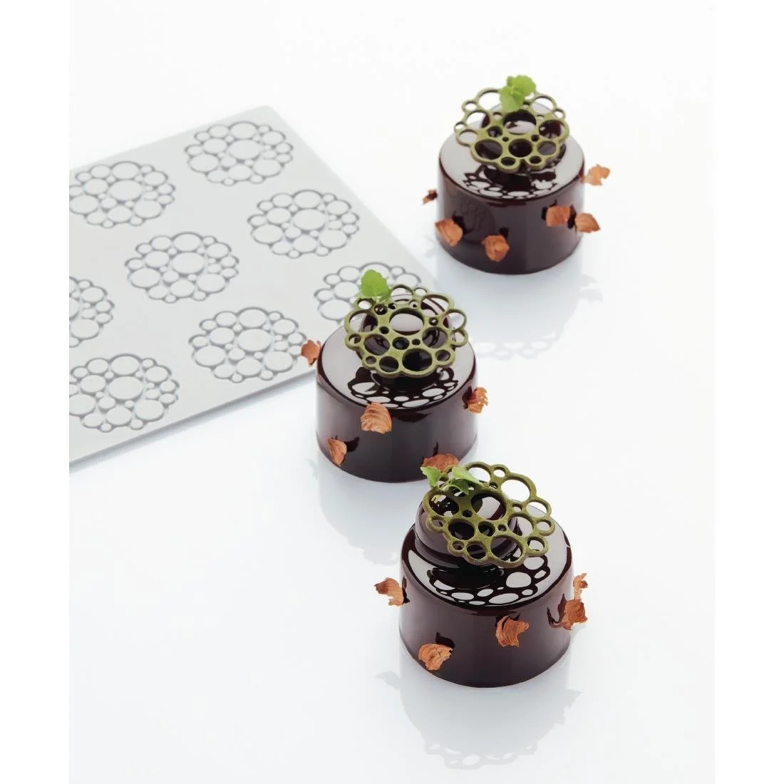 Pavoni Silicone 15ml Pavodecor Mould 300x175mm - Image 3