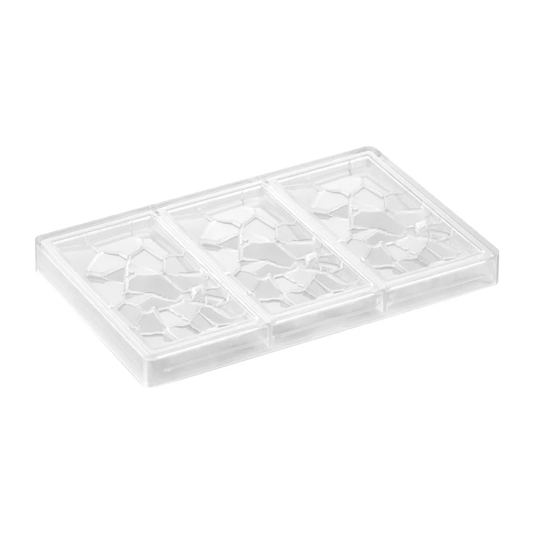 Pavoni Crush By Fiorani Chocolate Bar Mould 275x175mm - Image 1