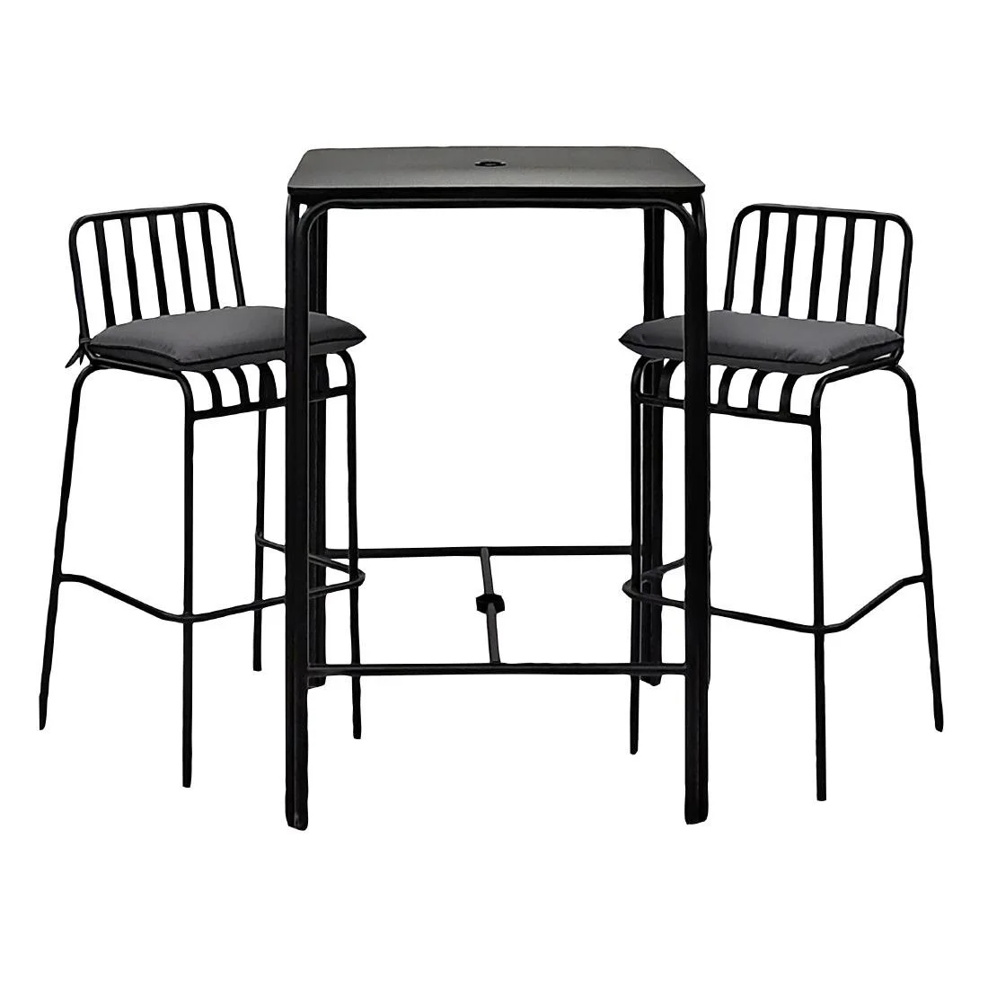 Tenby Outdoor Poseur Set in Onyx (2 Sets Pack)