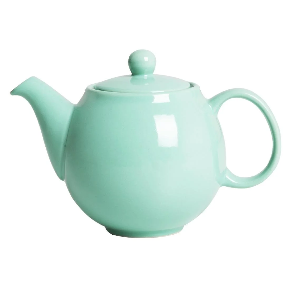 Olympia Café Teapot Aqua 450ml (2 Pack) - Image 1