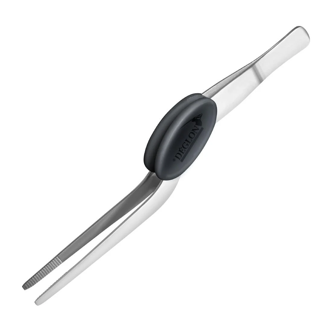 Deglon Precise Dressing Tweezers Bent 16cm - Image 1