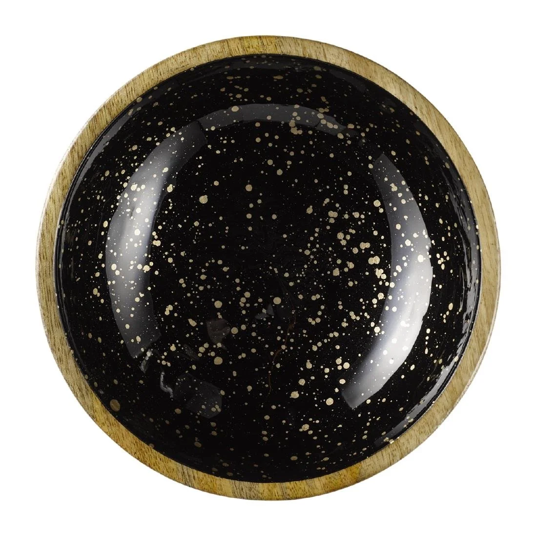 APS Mango Bowl Black and Gold 240x75mm - Image 3