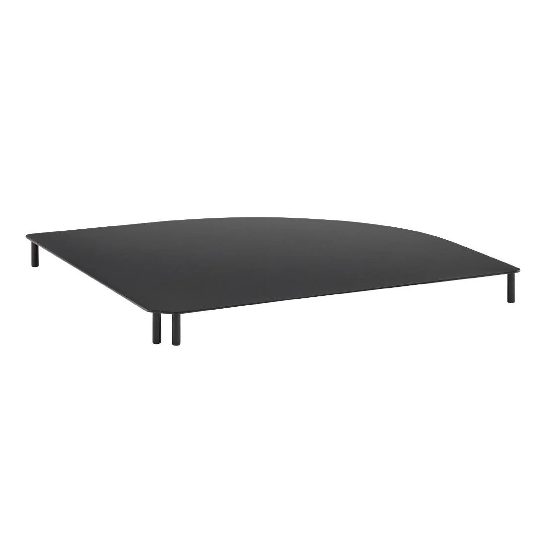 APS Valo Corner Link Black 390x390x30mm - Image 1