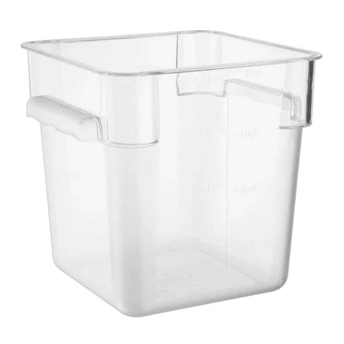 Hygiplas Polycarbonate Square Storage Container 7Ltr - Image 1