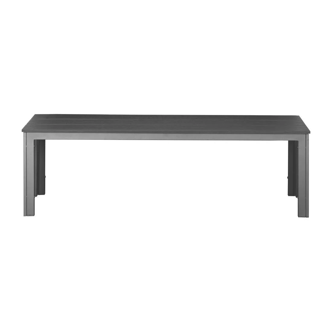 Bolero Valletta Grey Slatted Benches (2 Pack) - Image 11