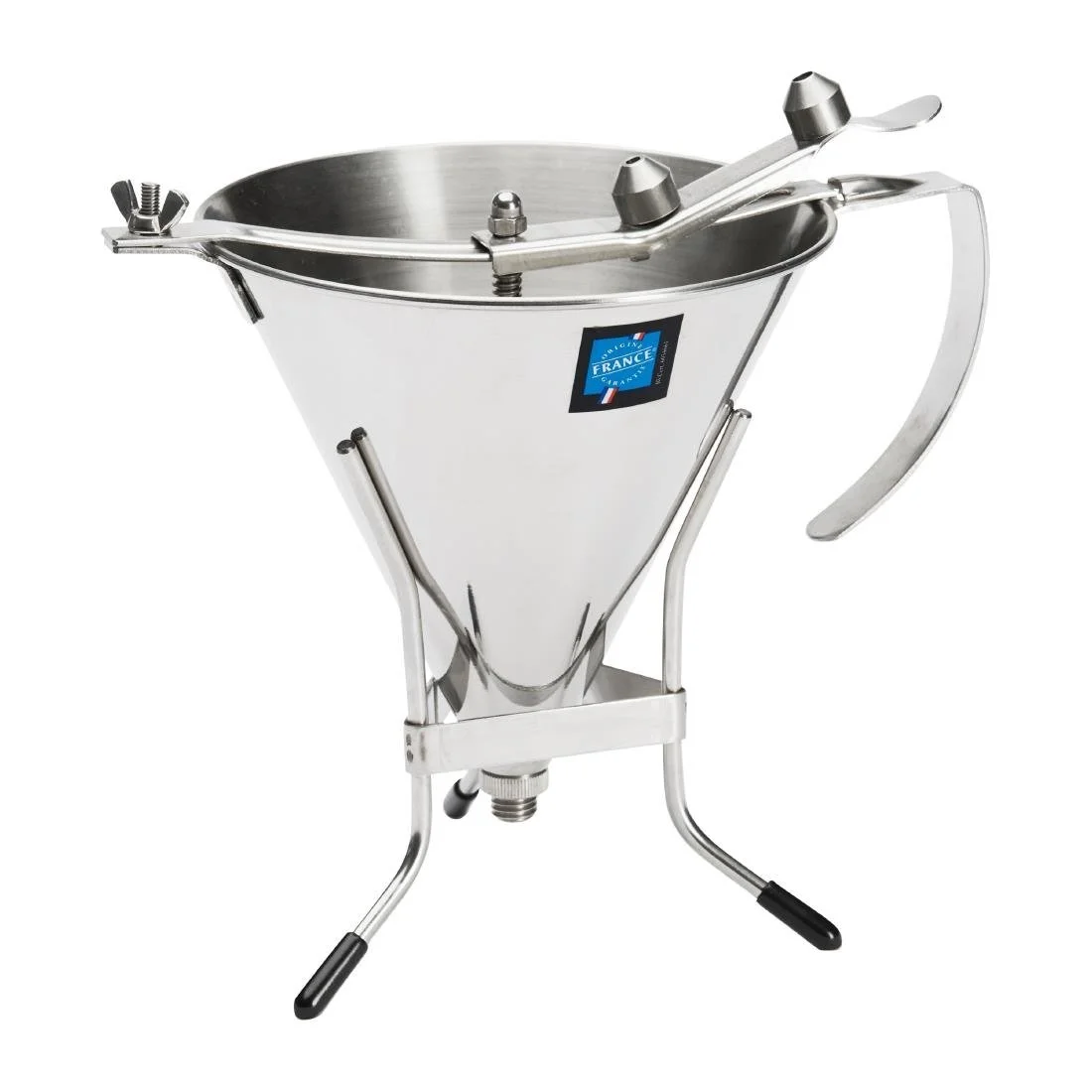 De Buyer Automatic Piston Funnel Stainless Steel - Image 1