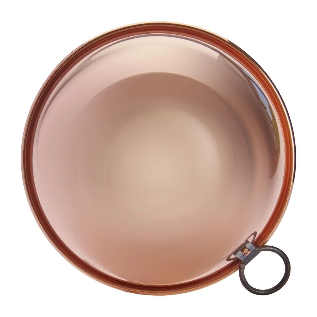 De Buyer Copper Egg Whites Bowl with Cast Iron Ring Handle 200mm - Image 6