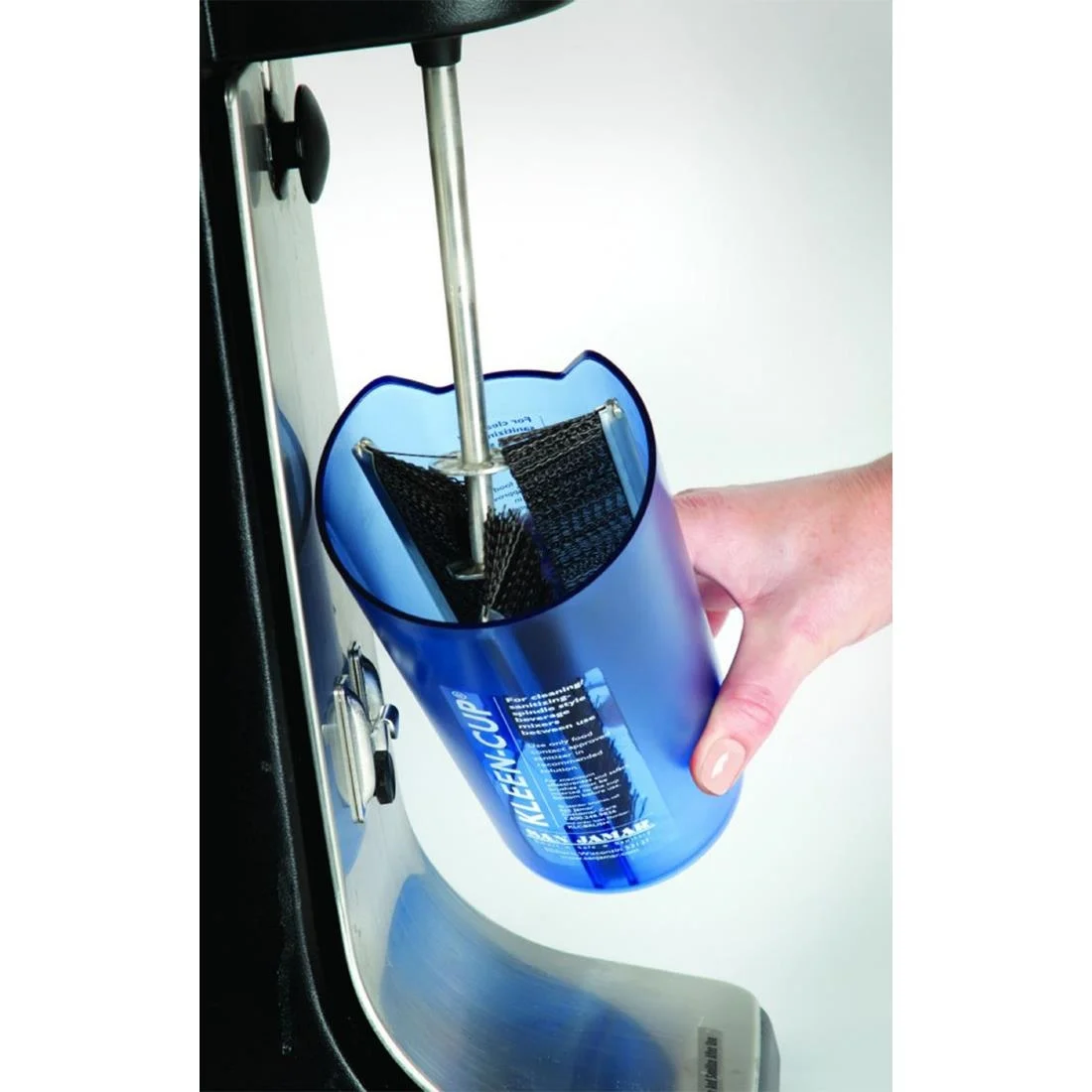 San Jamar Kleen-Cup Spindle Cleaner & Sanitiser - Image 2
