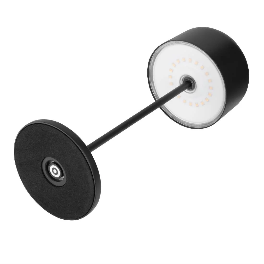Olympia Siena Table Lamp Round Dome Black 300mm - Image 3
