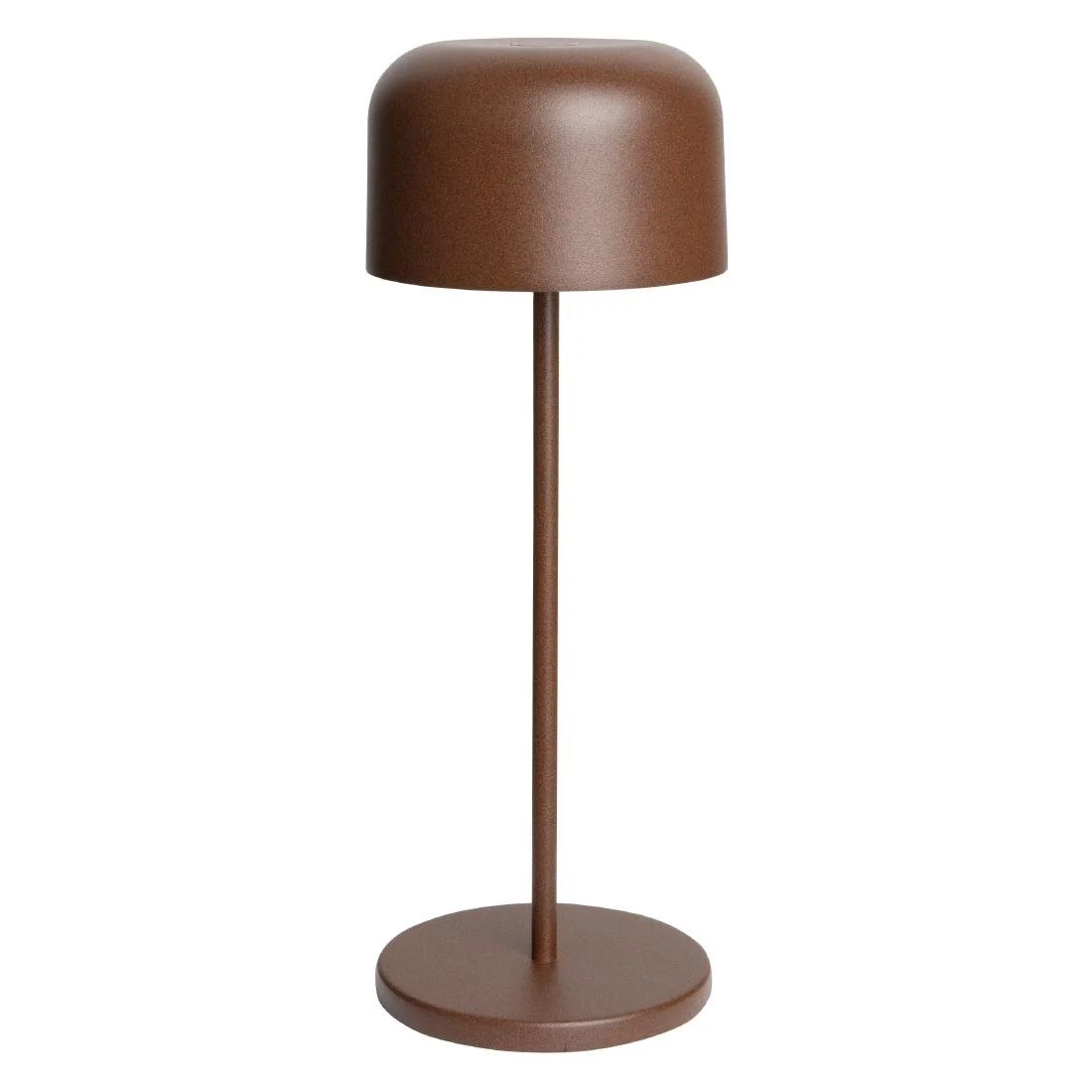 Olympia Siena Table Lamp Round Dome Chestnut 300mm - Image 1