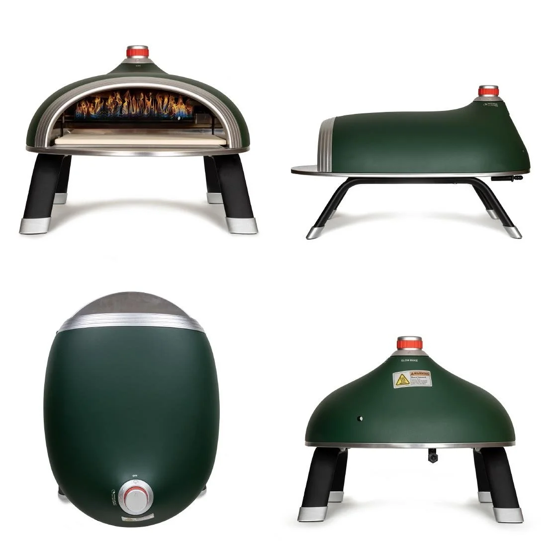 Diavolo Pizza Oven Bundle Green (Oven, Regulator, Peel, Carry Handle, Temp Gun) - Image 6