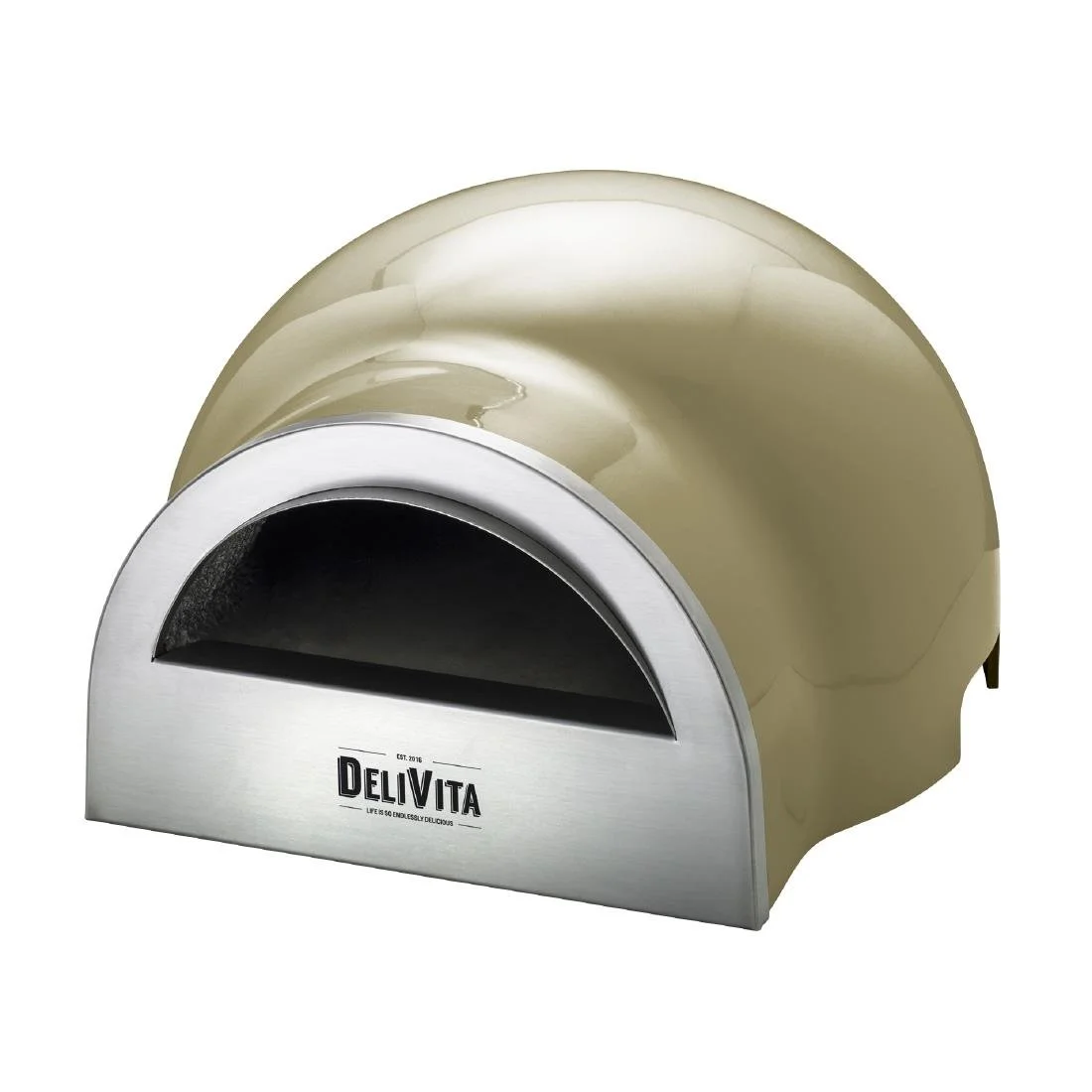 Delivita Pizza Oven Olive Green - Image 1