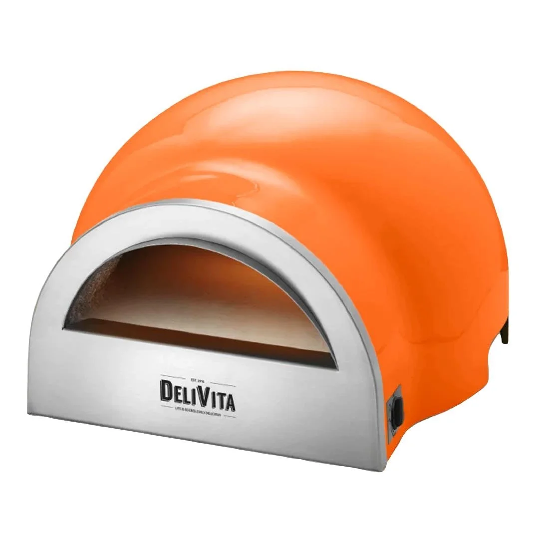 Delivita Dual Fuel Gas Pizza Oven Orange Blaze - Image 1
