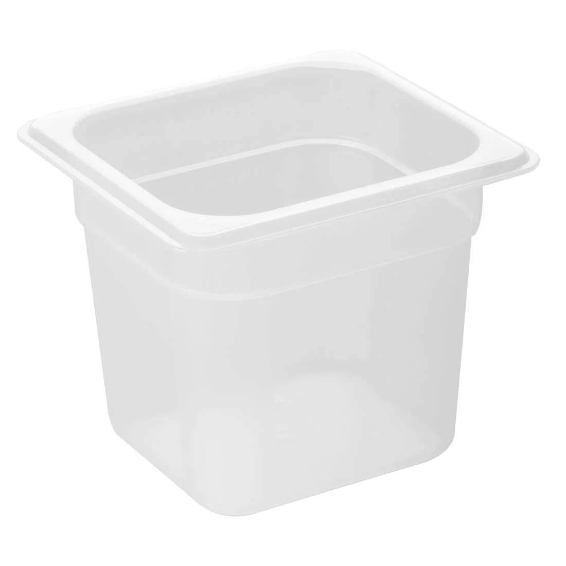 Nisbets Essentials Polypropylene 1/6 Gastronorm Container 150mm - Image 1