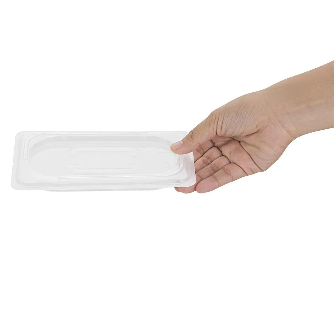 Nisbets Essentials Polypropylene Gastronorm Lid 1/9 - Image 3
