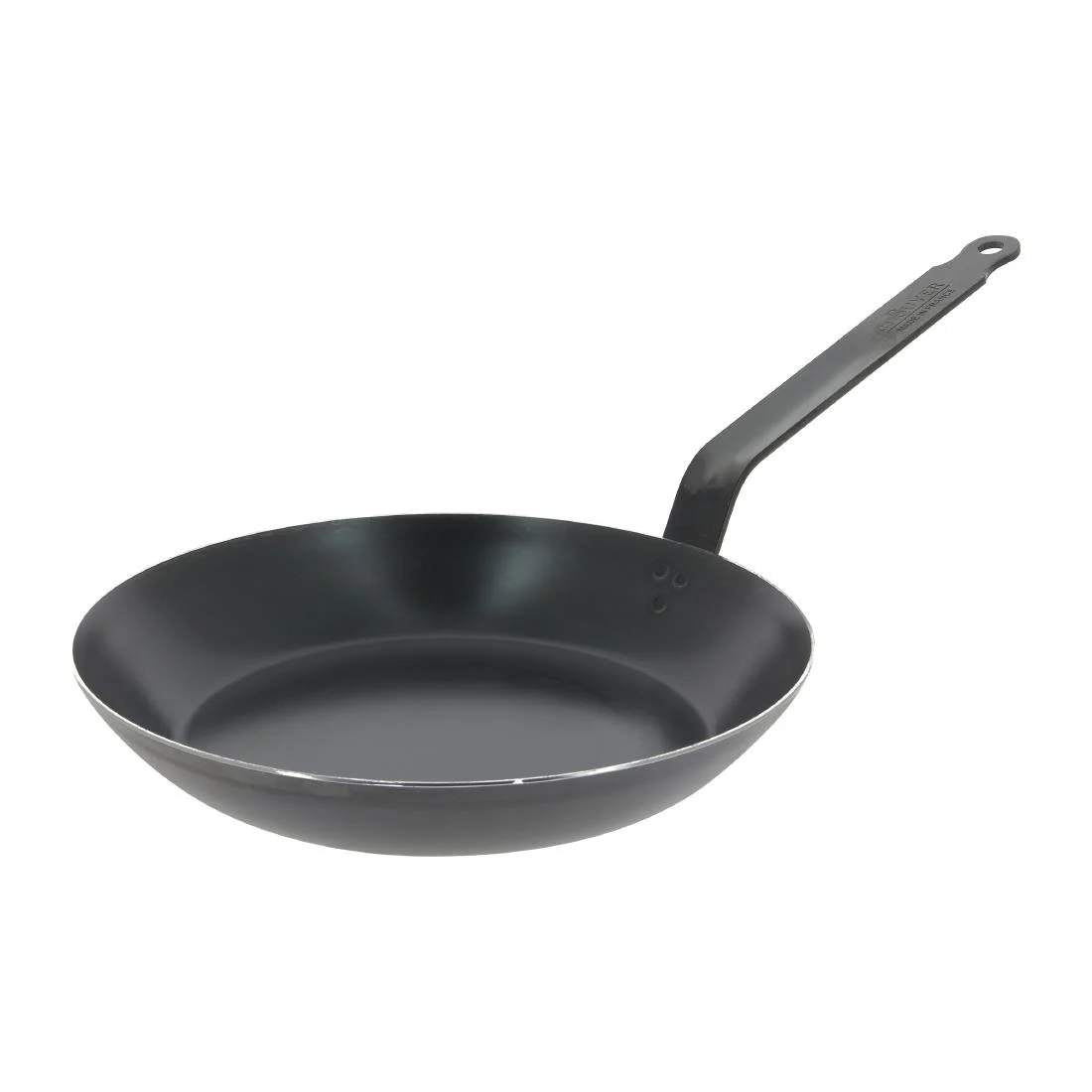 De Buyer Outdoor Blue Steel Round Pan 28cm - Image 1
