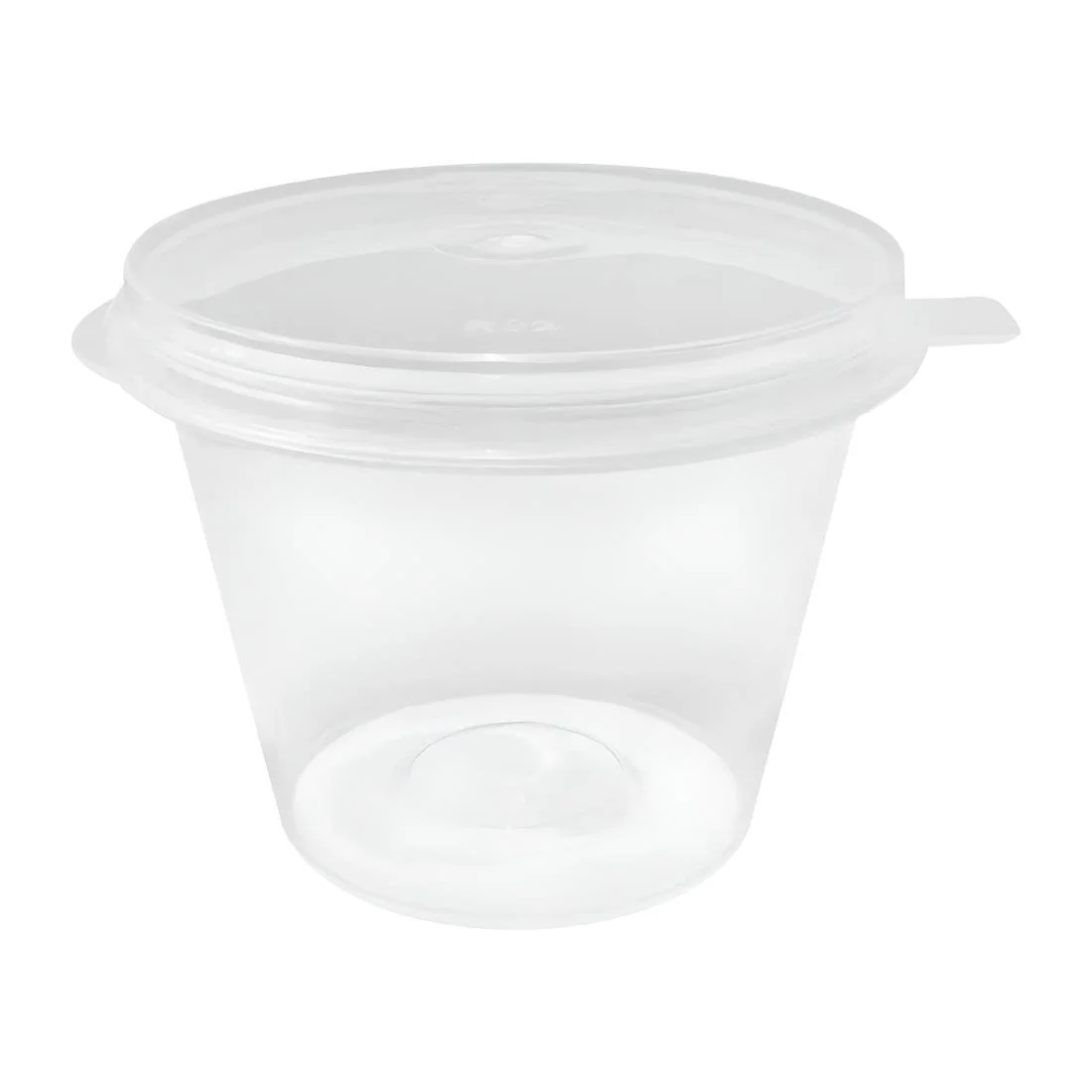 Fiesta Recyclable Portion Pots with Lids 50ml (50 Pack) - Image 1