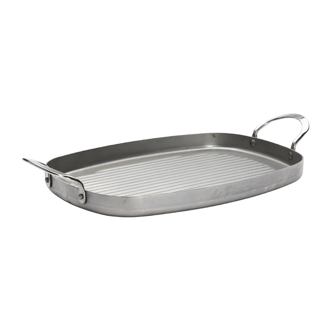 De Buyer Iron Grill with Handles 38x26cm - Image 1