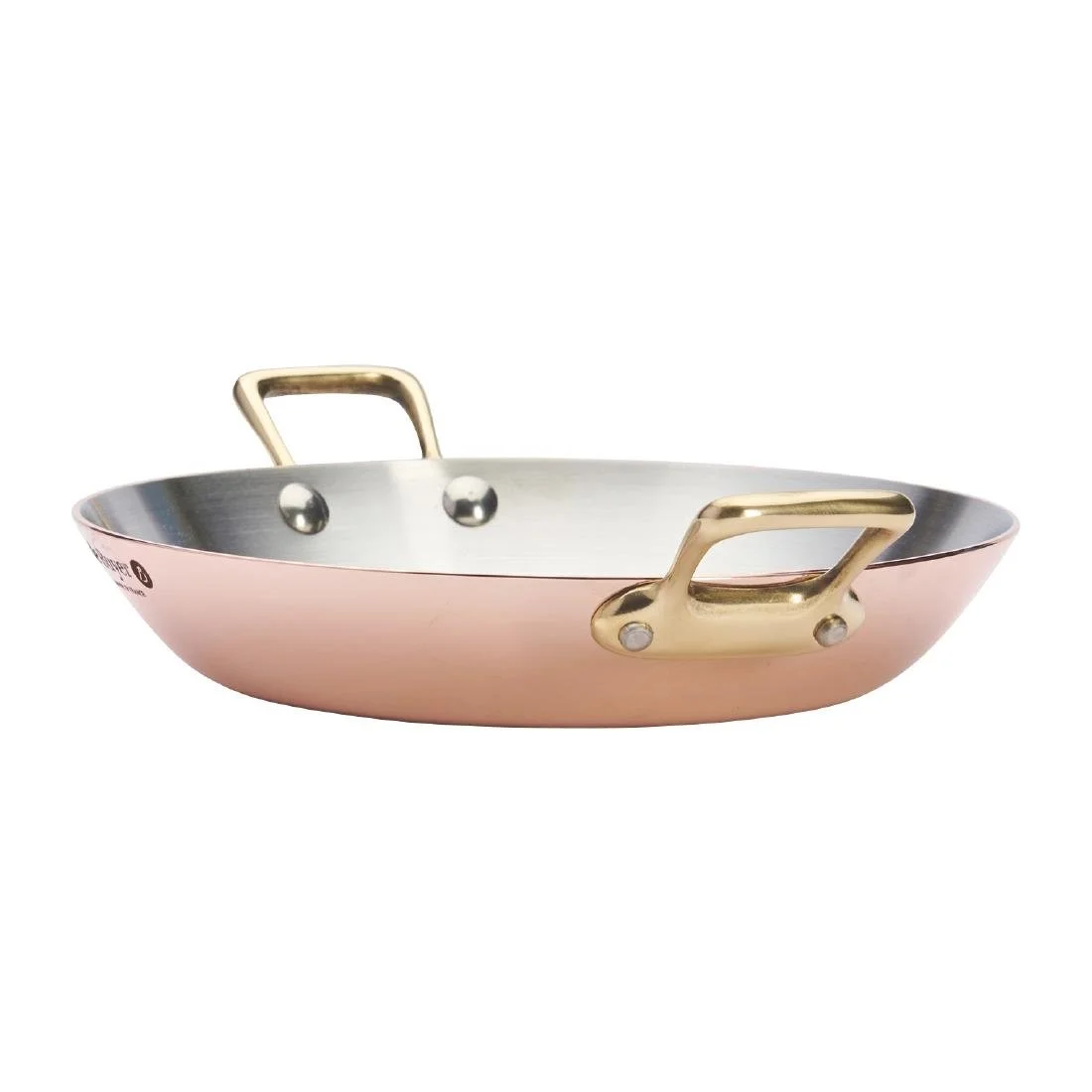 De Buyer Inocuivre Round Dish with Brass Handles 20cm - Image 10