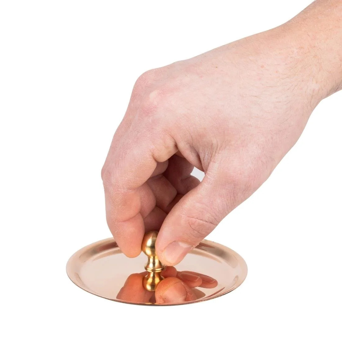 De Buyer Inocuivre Lid with Brass Handle 10cm - Image 5