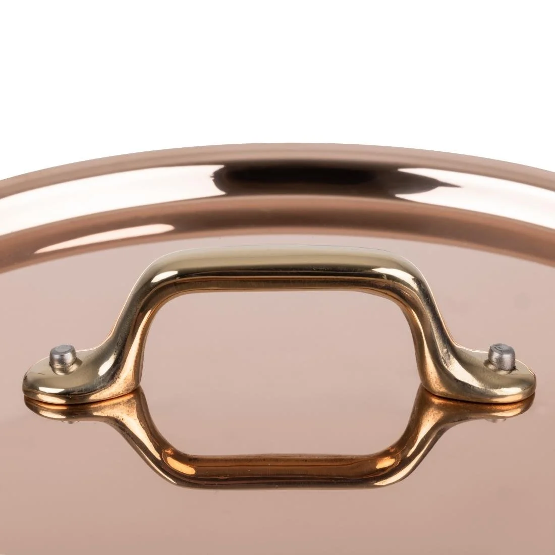 De Buyer Inocuivre Lid with Brass Handle 20cm - Image 4