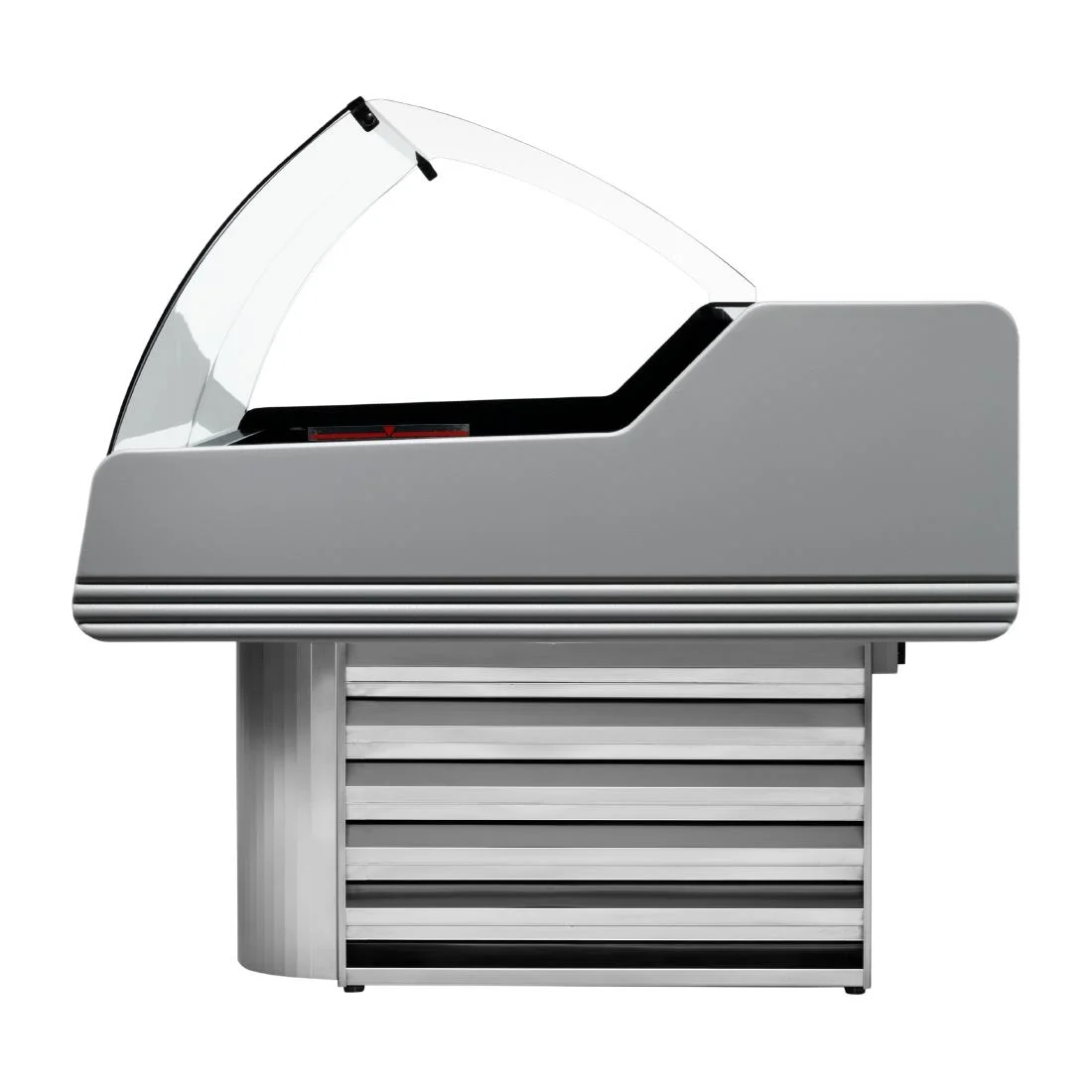 Zoin Saigon Fish Counter Grey with Azure Trim SG150PSSGGA - Image 4