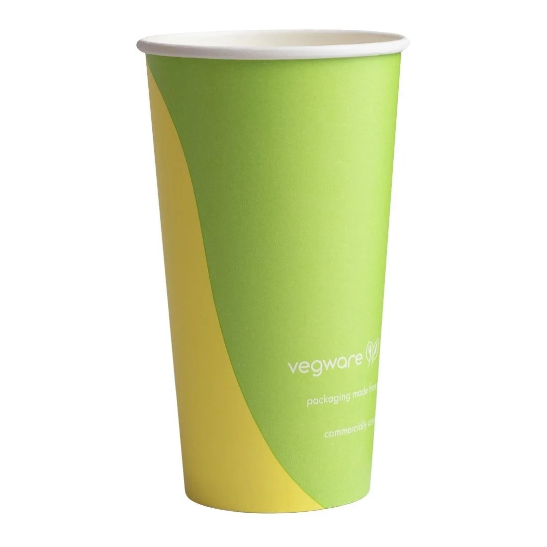 Vegware Paper Cold Cups 89-Series 20oz/500ml (1000 Pack) - Image 1