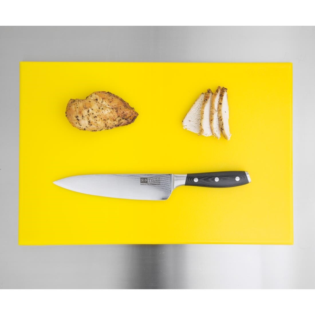 Hygiplas High Density Yellow Chopping Board Standard