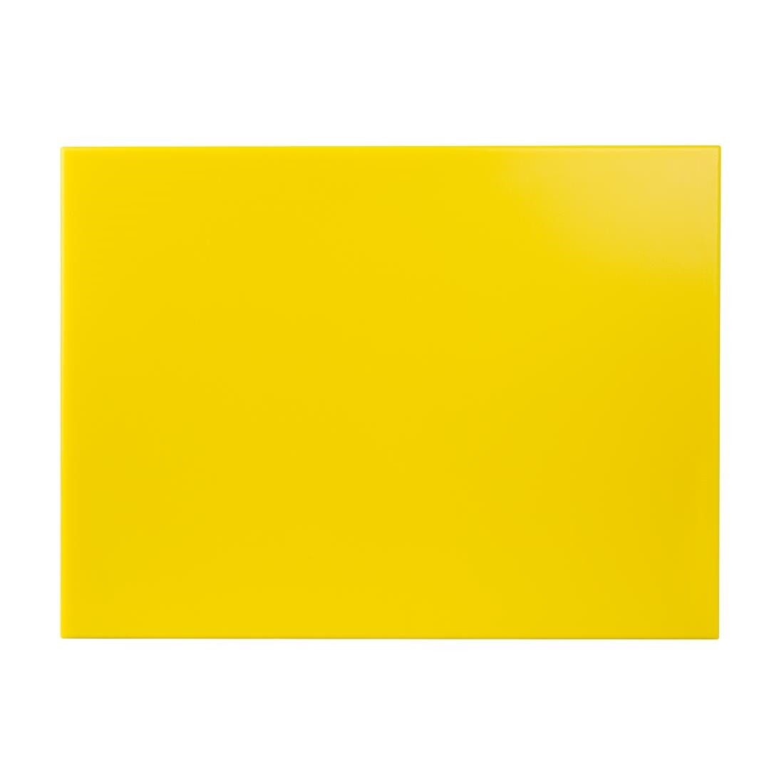 Hygiplas High Density Yellow Chopping Board Large
