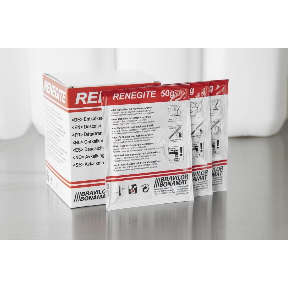 Bravilor Renegite Descaler Sachets Box of 15