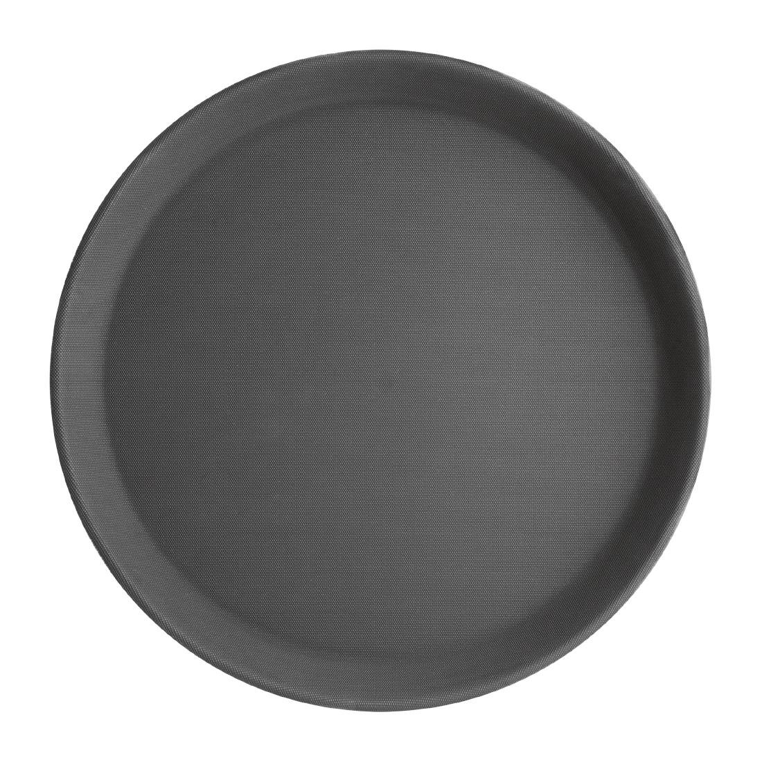 Bulk Buy Pack of 6 Round Anti-Slip Trays (C557)