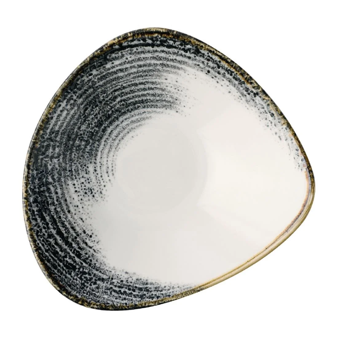 Churchill Homespun Accents Black Lotus Bowls 235mm (12 Pack) - Image 1