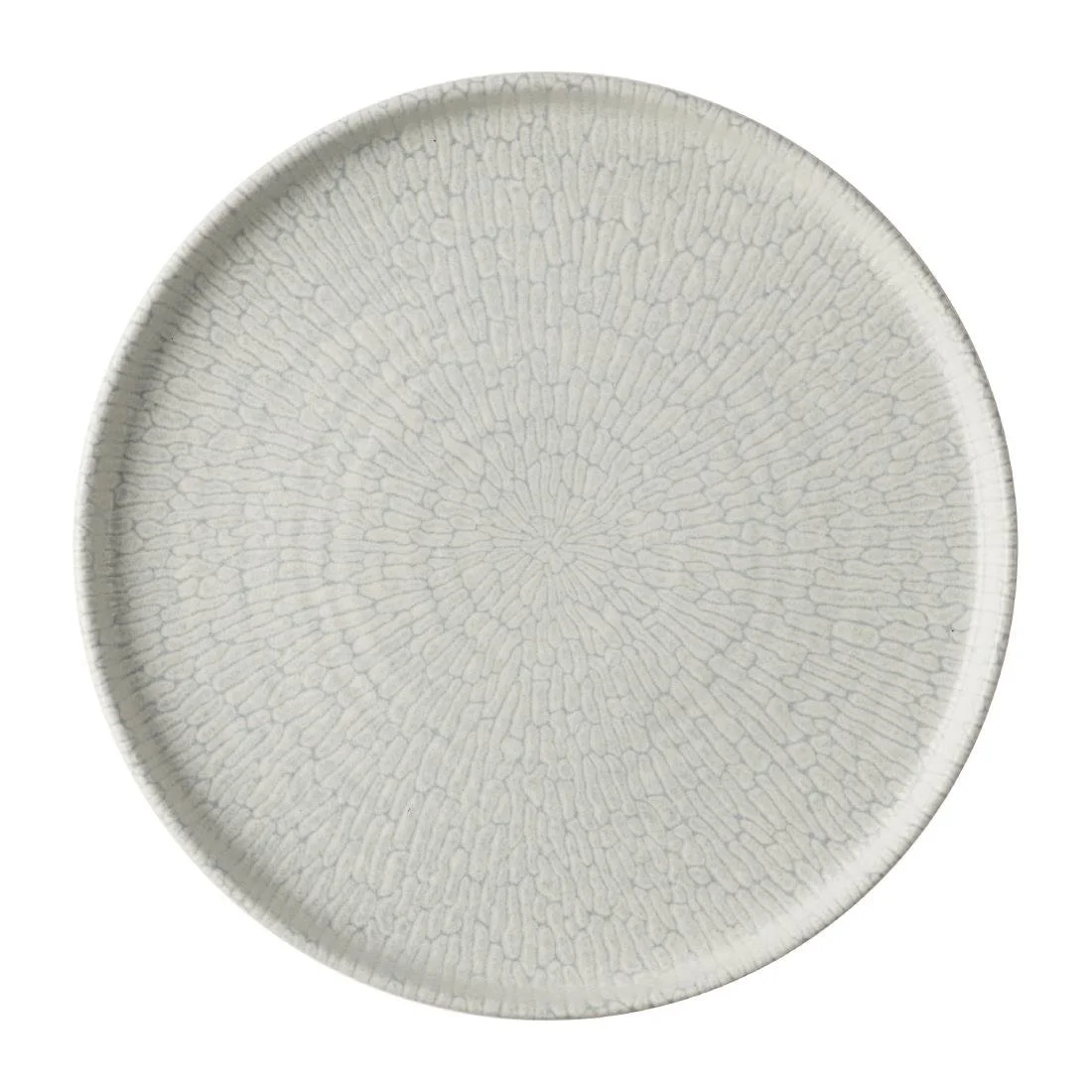 Churchill Delta Grey Walled Plates 260mm (6 Pack) - Image 1