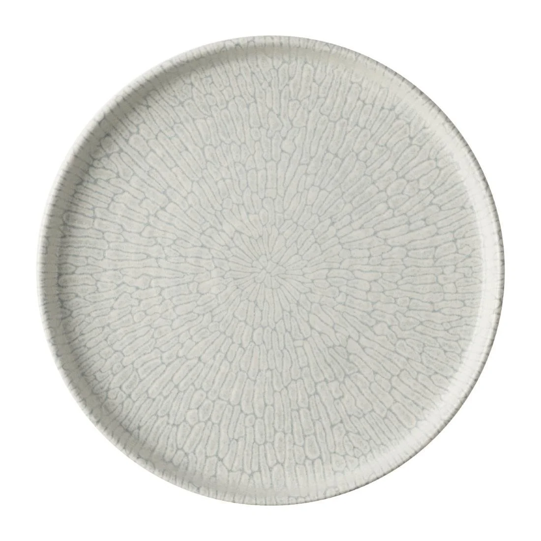 Churchill Delta Grey Walled Plates 157mm (6 Pack) - Image 1