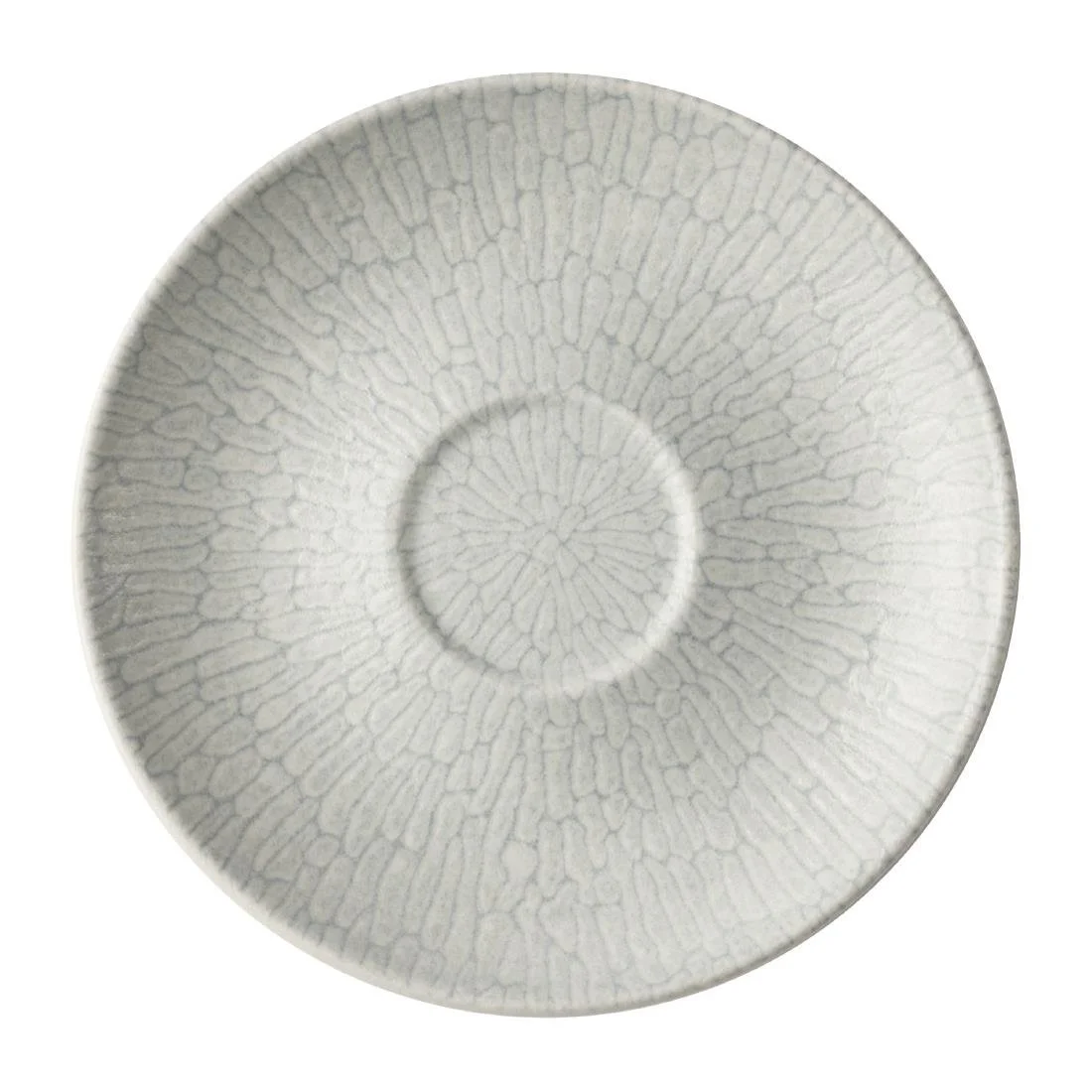 Churchill Delta Grey Saucers 156mm (12 Pack) - Image 1