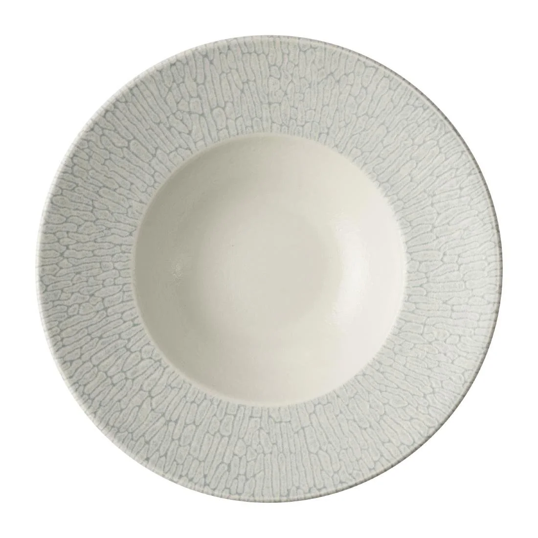 Churchill Delta Grey Profile Wide Rim Bowls 280mm (12 Pack) - Image 1