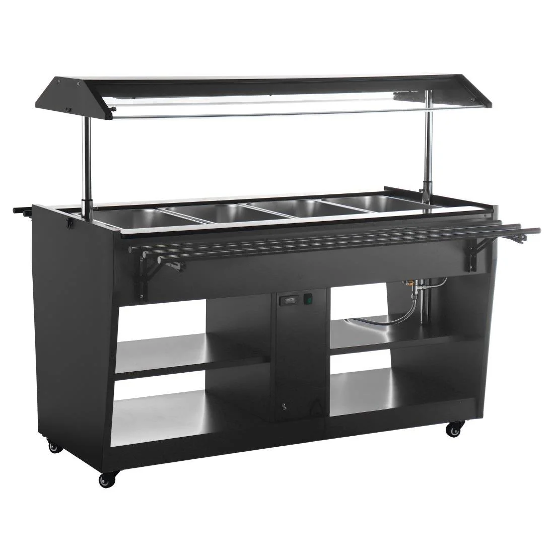 Buffalo Heated Buffet Bar Black - Image 1