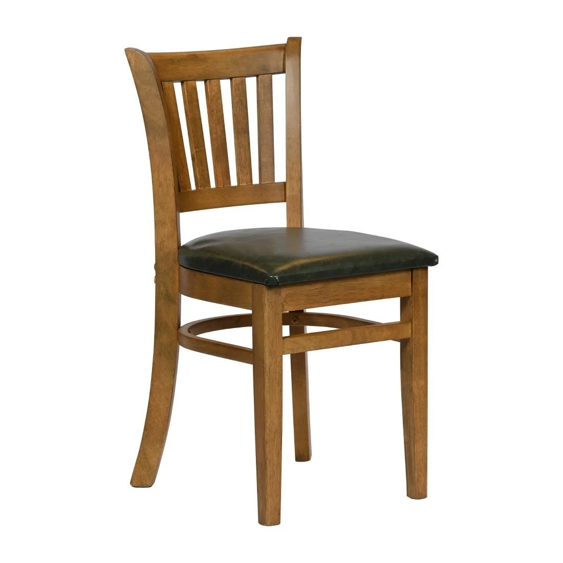 Turin Dining Table with 4 Manhattan Dining Chairs Weathered Oak with Bison Cedar - Image 1
