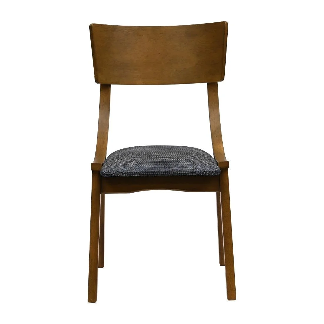 Chelsea Dining Chairs in Weathered Oak with Shetland Sea Seats (6 Pack) - Image 4