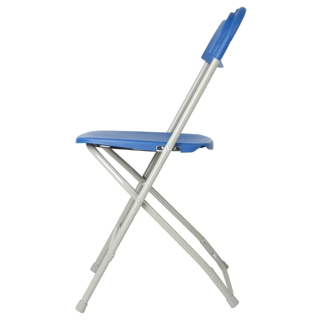 Bolero Folding Polypropylene Chairs Blue (10 Pack) - Image 2