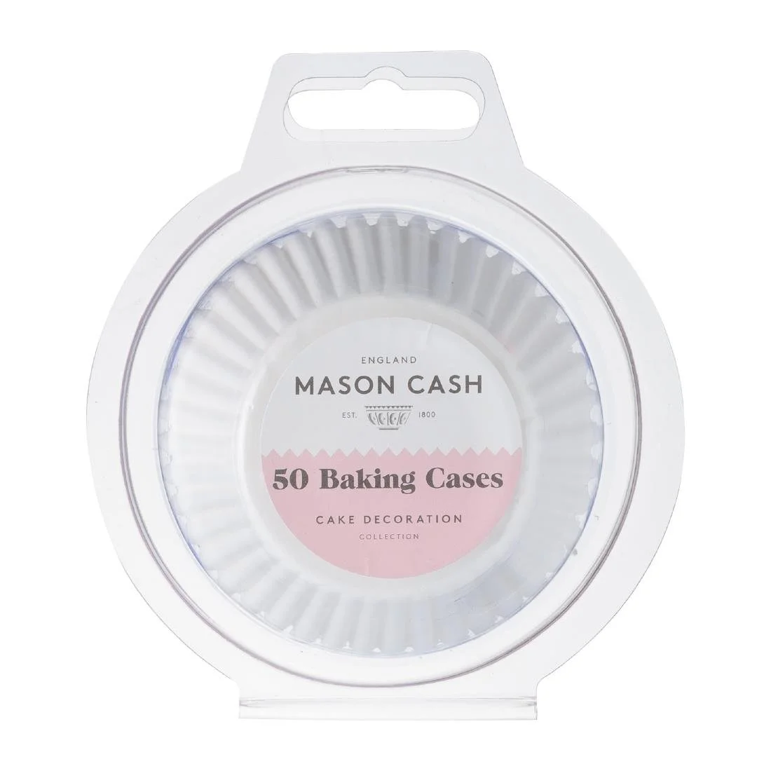 Mason Cash White Cupcake Cases (50 Pack) - Image 1